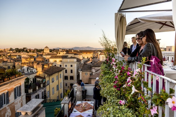 Private Gourmet Dinner at a Penthouse in Central Rome